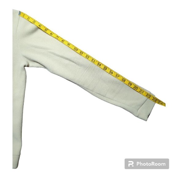 Dudley Stephens Baldwin Turtleneck In Terry Fleece Small Size  Gray/ light tan - Picture 5 of 7